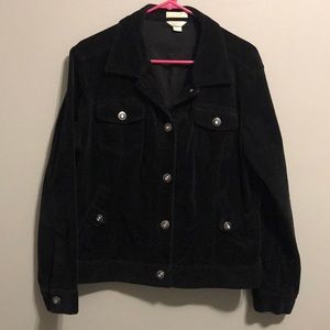 Christopher & Banks velvet jacket